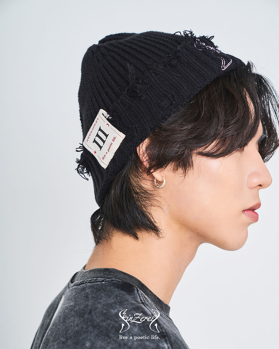 Thumbnail: 《III：夜》仿舊冷帽 YORU DISTRESSED BEANIE