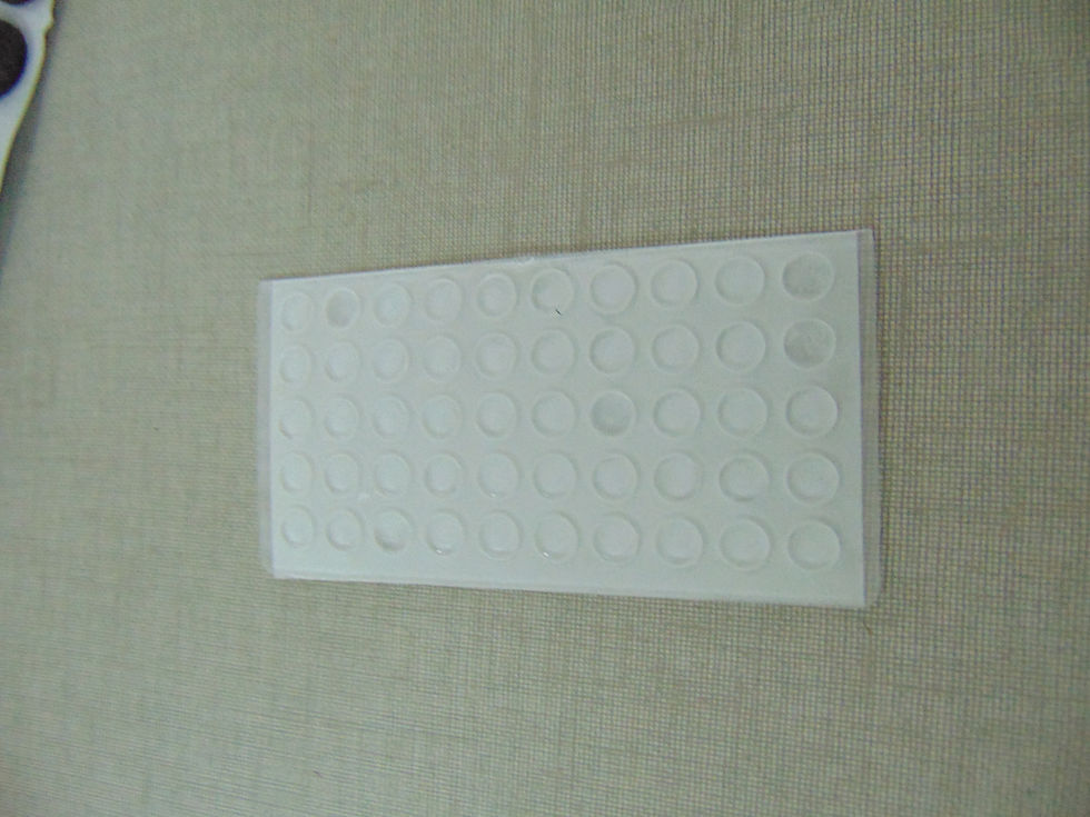 BATENTE DE SILICONE COM 7*15MM