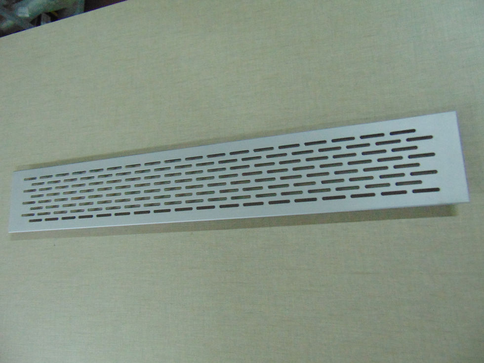 GRELHA VENTILAÇÃO EM ALUMUNIO 450MM