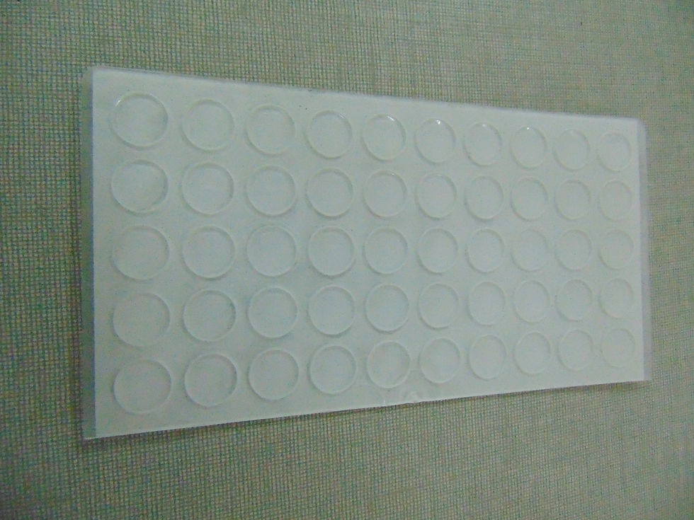BATENTE DE SILICONE COM 10*15MM