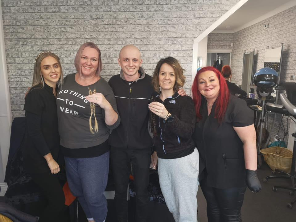 Family donating for Princess Trust
