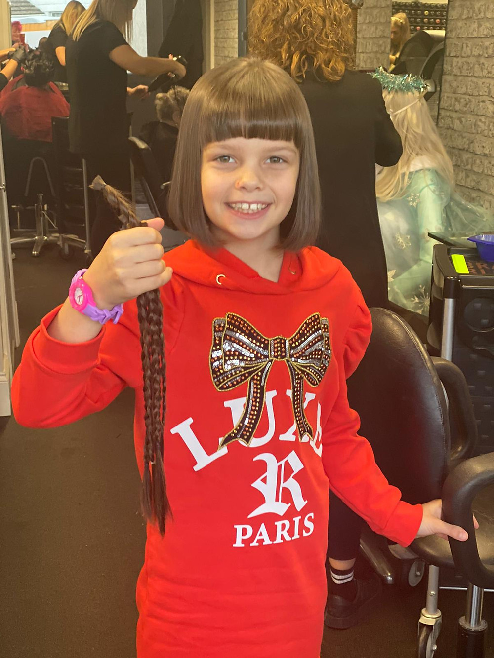 Hair Donation for Princess Trust