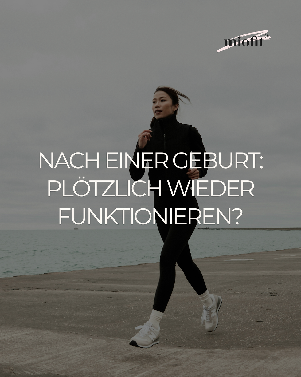 Nach Geburt wieder funktionieren