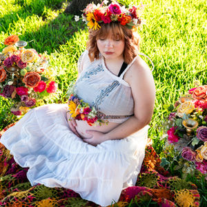 Riley-Pretty In Flowers