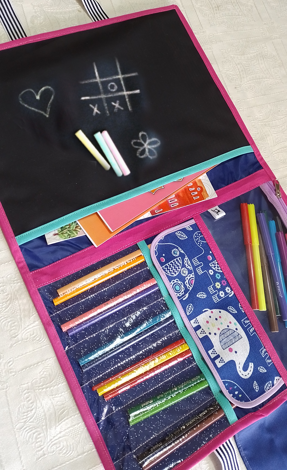 Miniatura: MALETIN DE ARTE CON PIZARRA