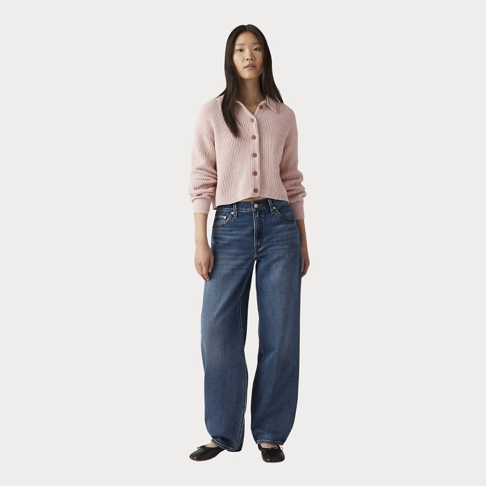 Thumbnail: Women's Baggy Dad Jeans