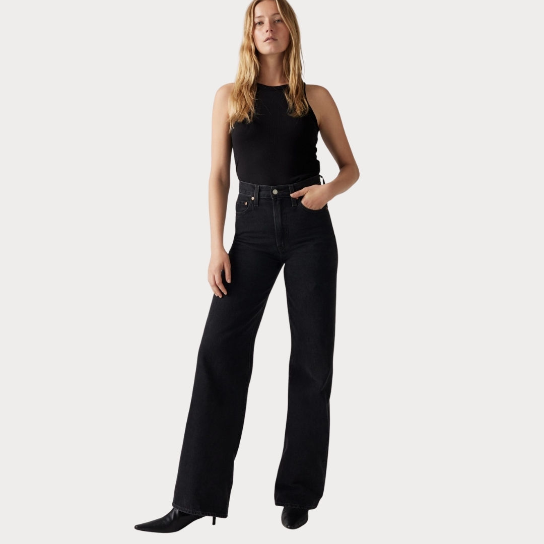 Women's Ribcage Wide Leg Jeans