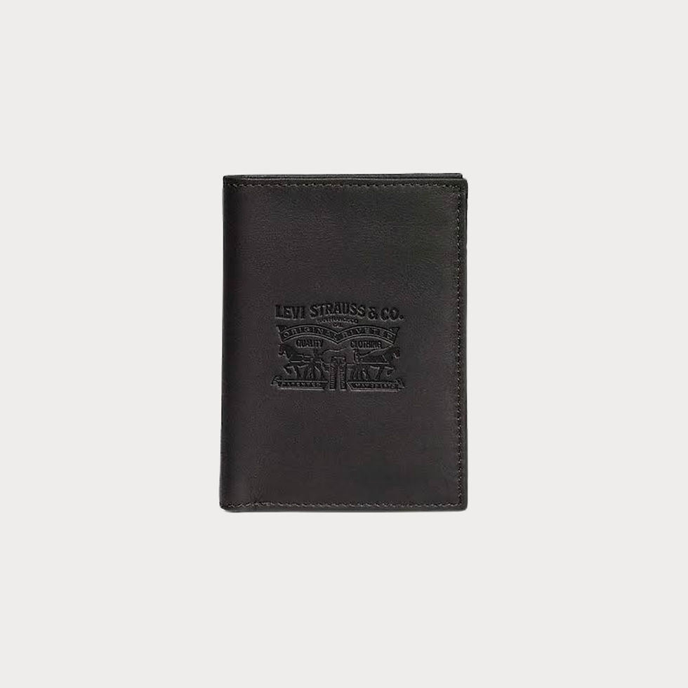 Thumbnail: Men's Vintage Two Horse Vertical Coin Wallet