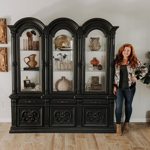 How to paint wood furniture!