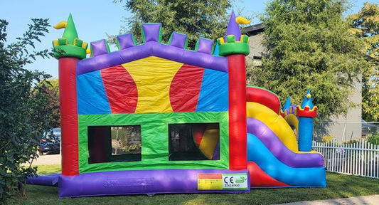 Medieval bounce castle (customizable)