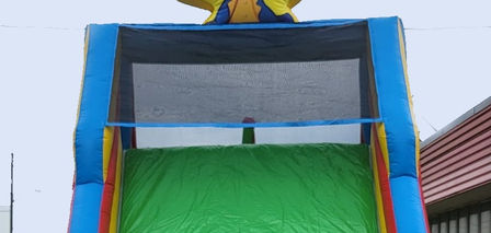 Inflatable clown slide rental