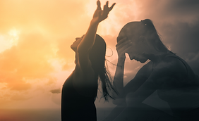 Verzweiflung, Sehnsucht nach mehr, gefangen im Hamsterrad, unglücklich, Herzensruf