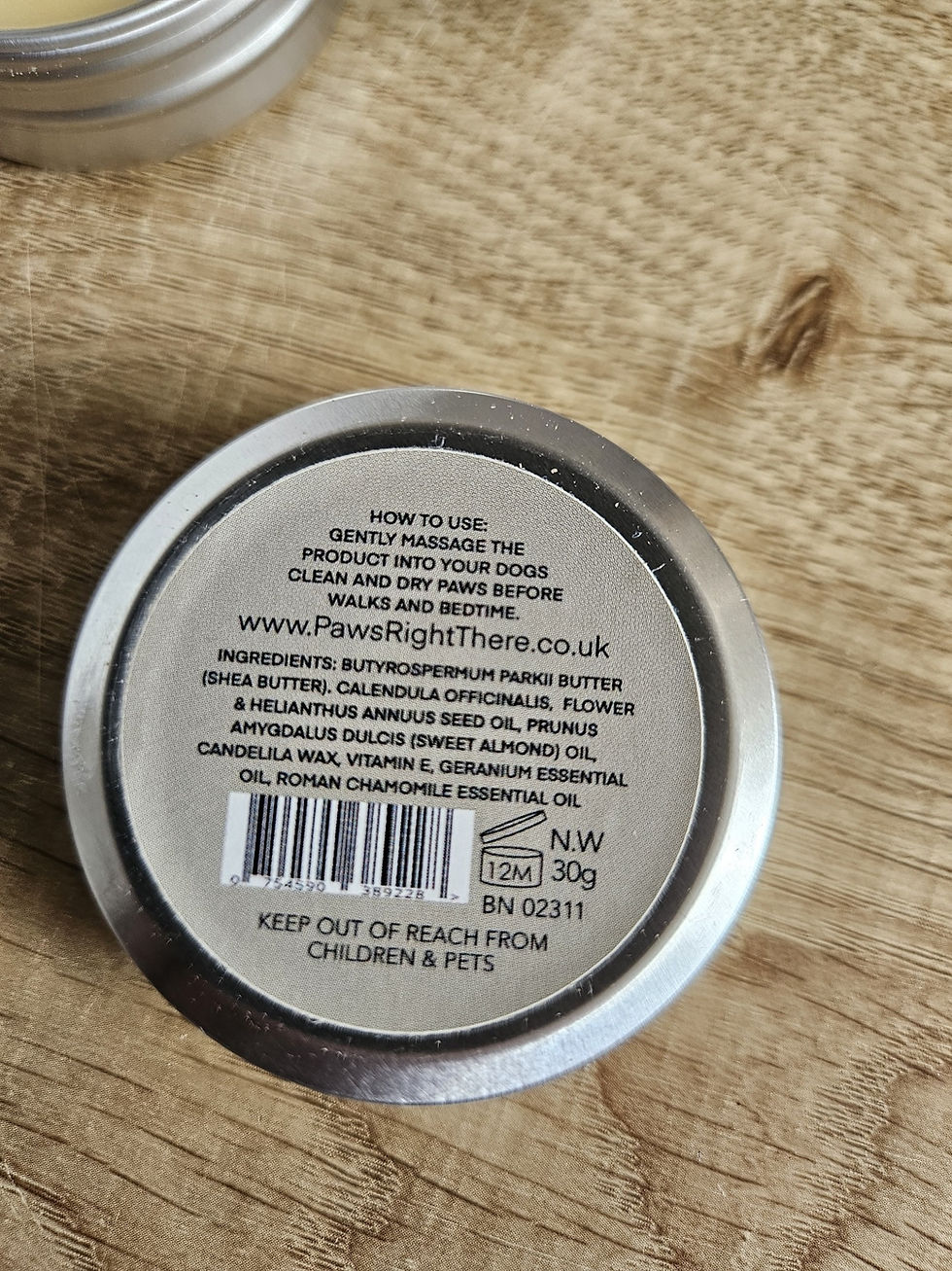 Thumbnail: Soothing paw balm