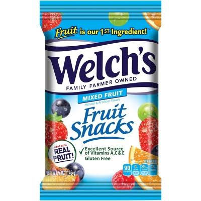 Welch's Fruit Snacks (3 bags)