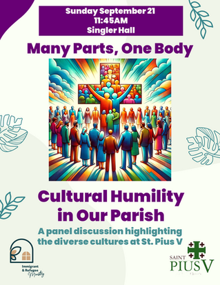 Upcoming Events with the Immigrant & Refugee Ministry