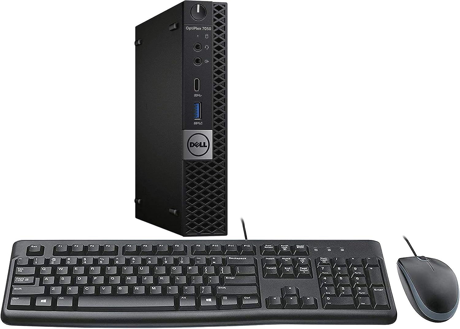 Dell OptiPlex 7050 Micro Intel Core i5-6500 2.8GHz 16GB RAM 512GB SSD Keyboard &