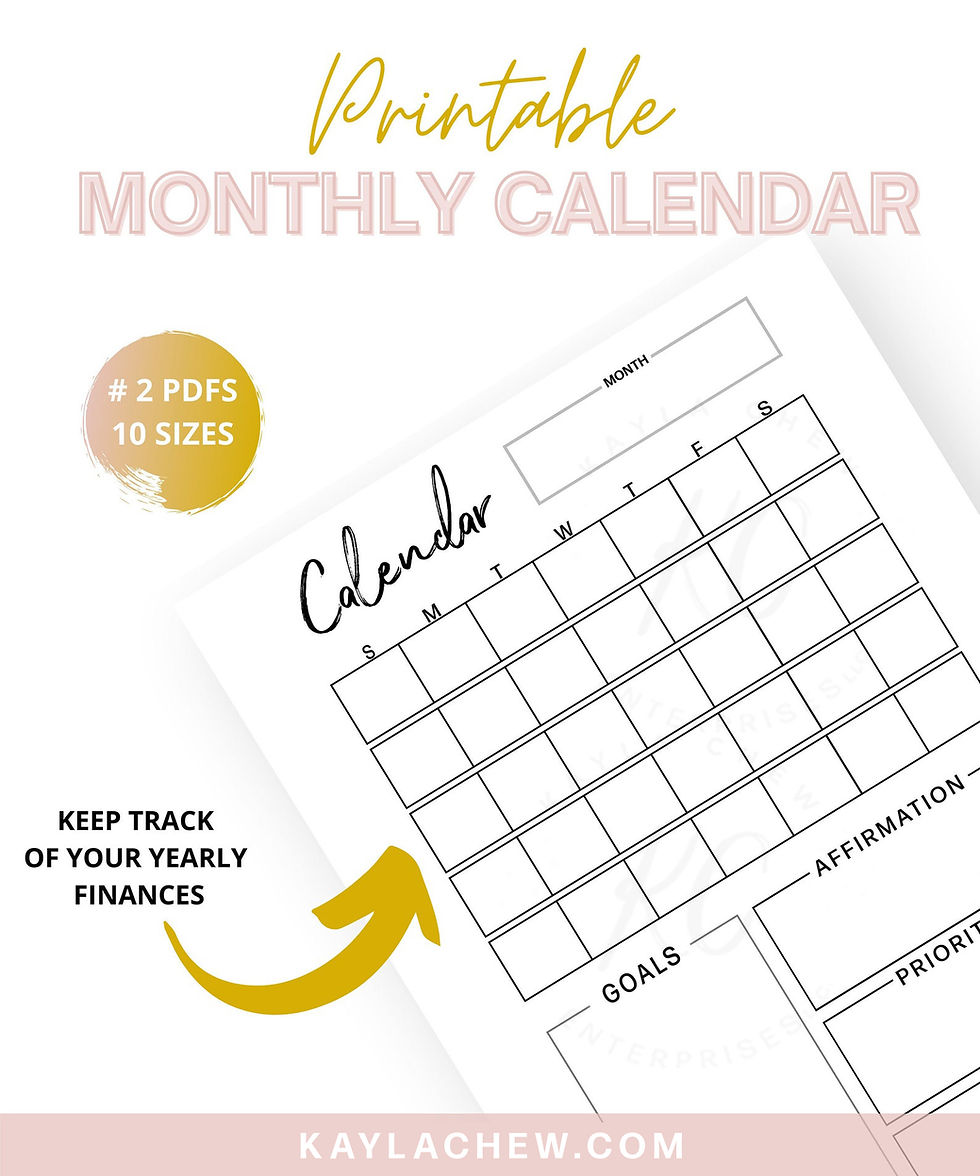 LARGE PRINTABLE MONTHLY CALENDAR | KAYLA CHEW large-printable-monthly-calendar-kayla-chew