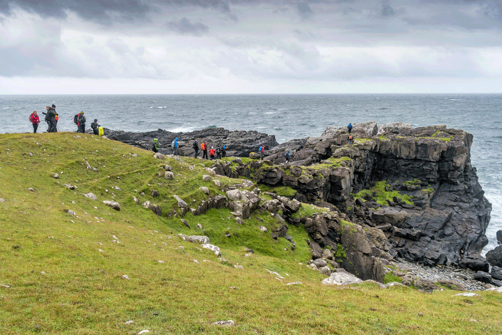 Field trip to Rum Island, Scotland