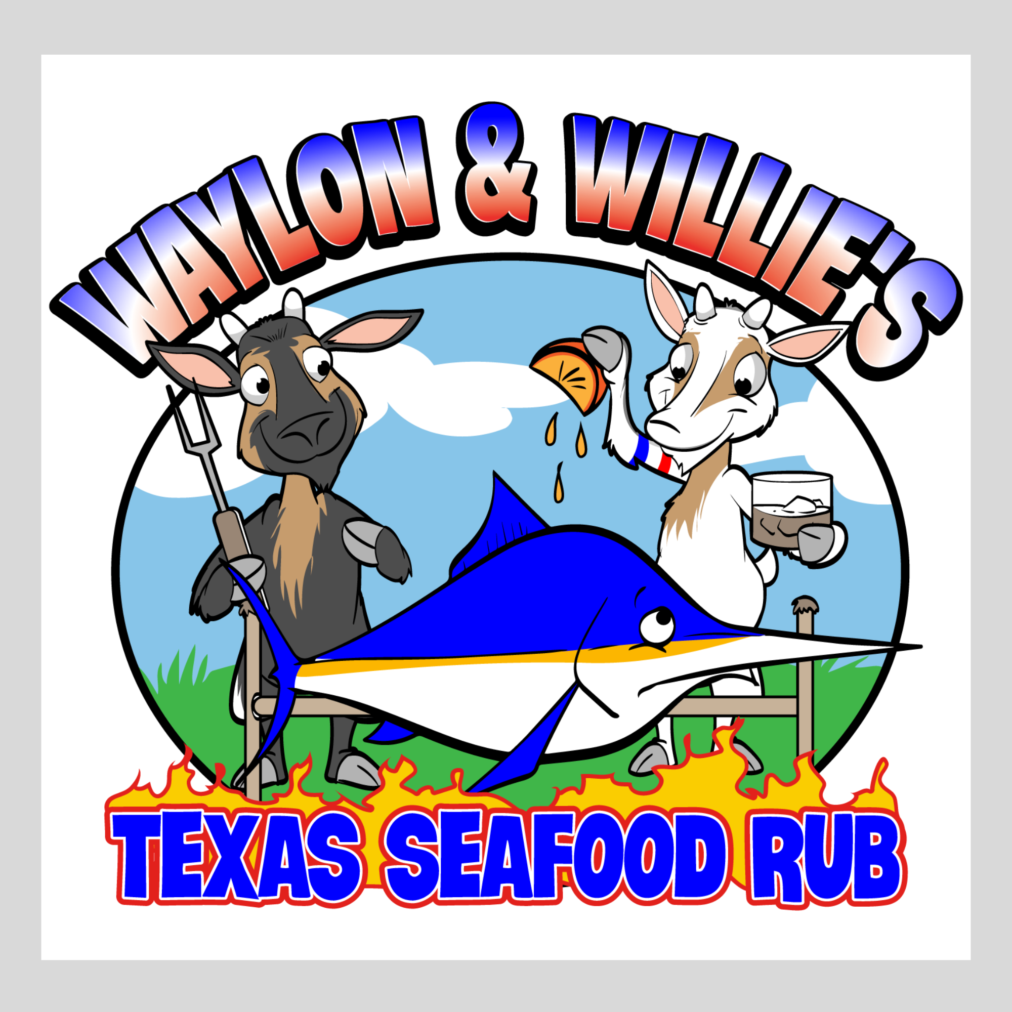 Waylon and Willie's Texas Seafood Rub