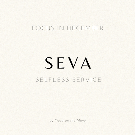 Seva (सेवा): Selfless Service