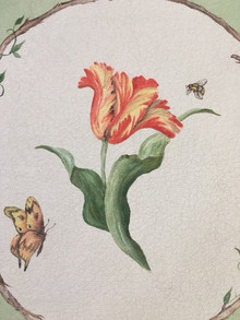 Floorcloth tulip