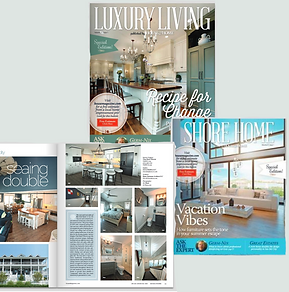 Beach Living Magazine article