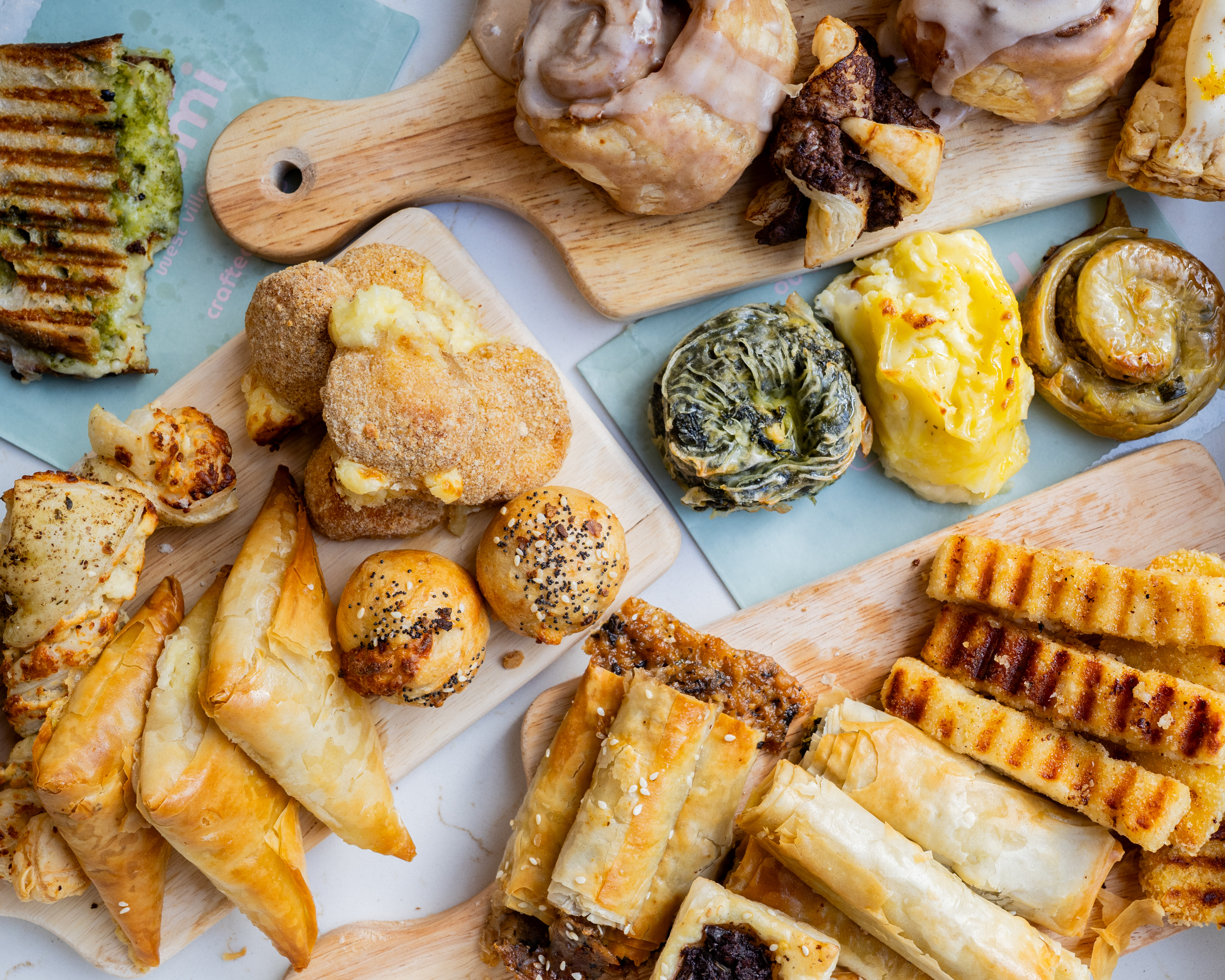 Arranged Food and Objects