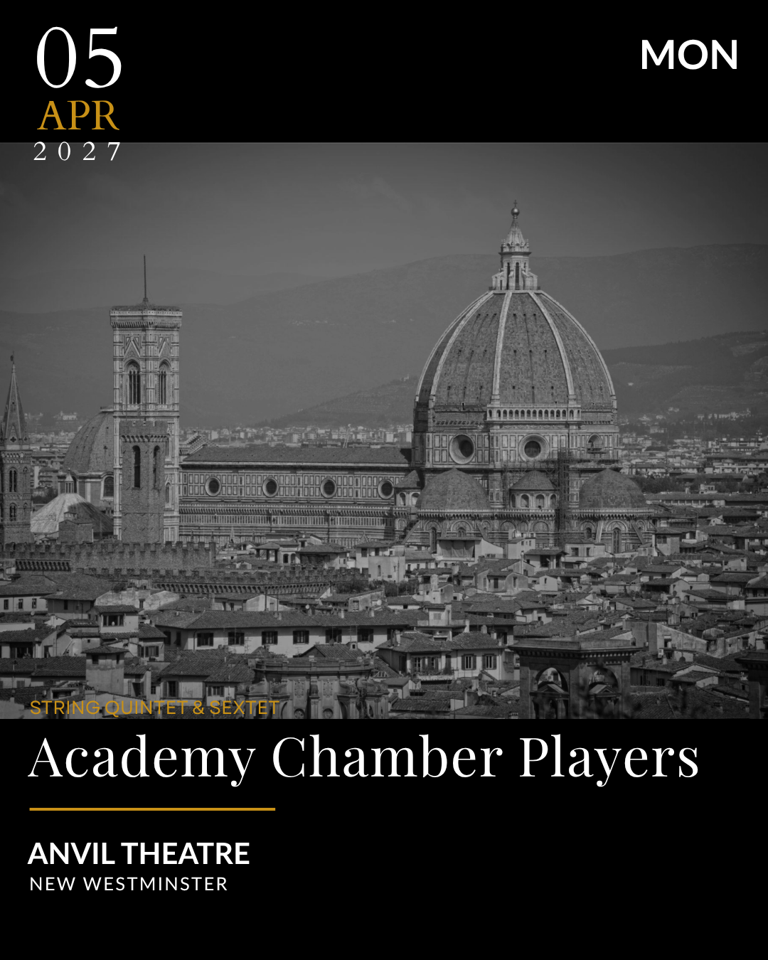 Academy Chamber Players: Echoes of Florence concert image