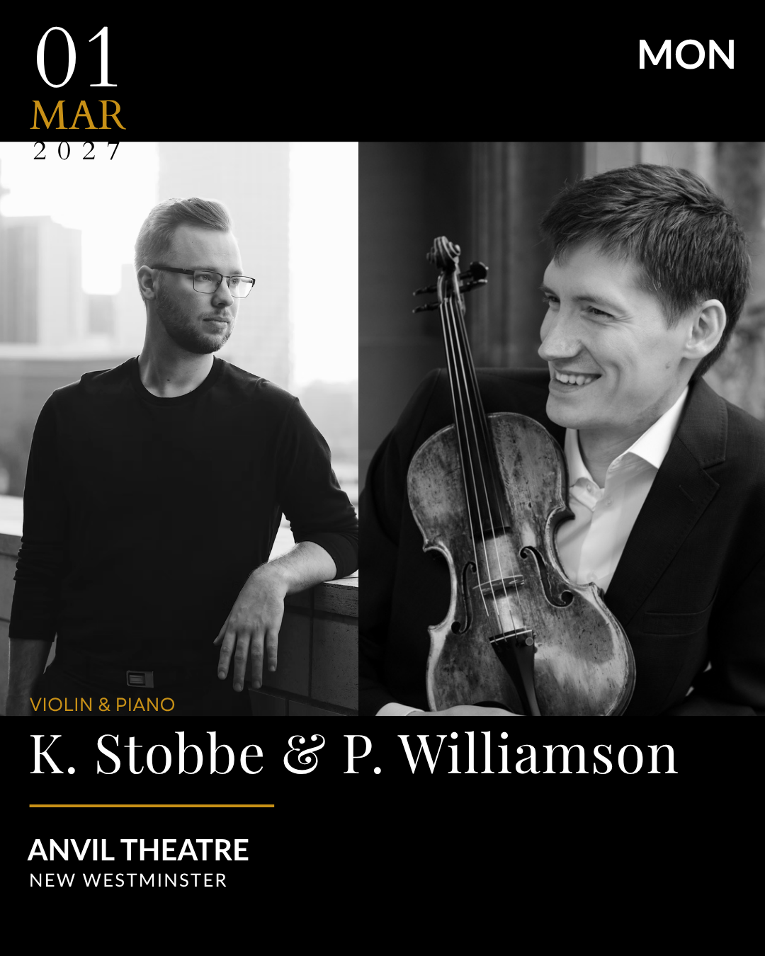 Karl Stobbe & Paul Williamson: Echoes Reimagined concert image