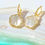Thumbnail: ELEGANT MOTHER-OF-PEARL EARRINGS