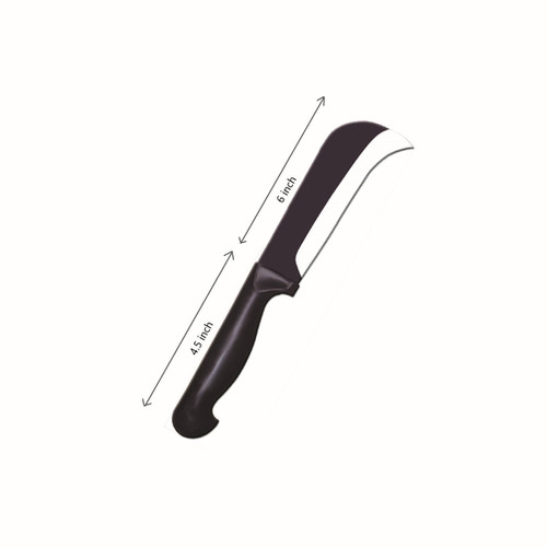 Kitchen knife with curved end(KKPLA) Polyguards