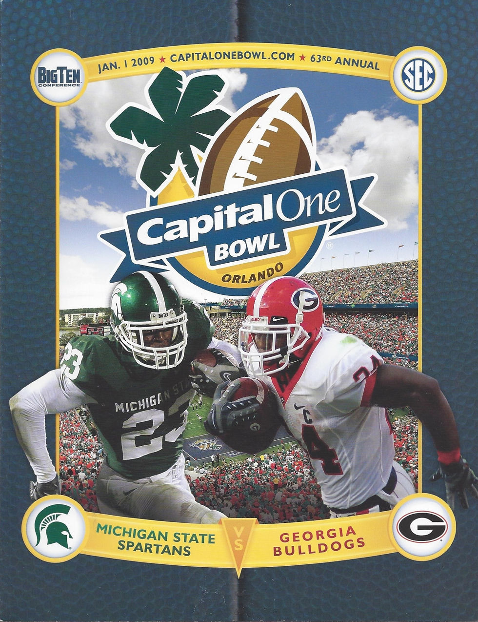 2009 Capital One Bowl-Georgia