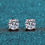 Thumbnail: ME8 - 2 Carat Round Cut Moissanite 4-prong Stud Earrings - 2卡四爪莫桑石耳釘
