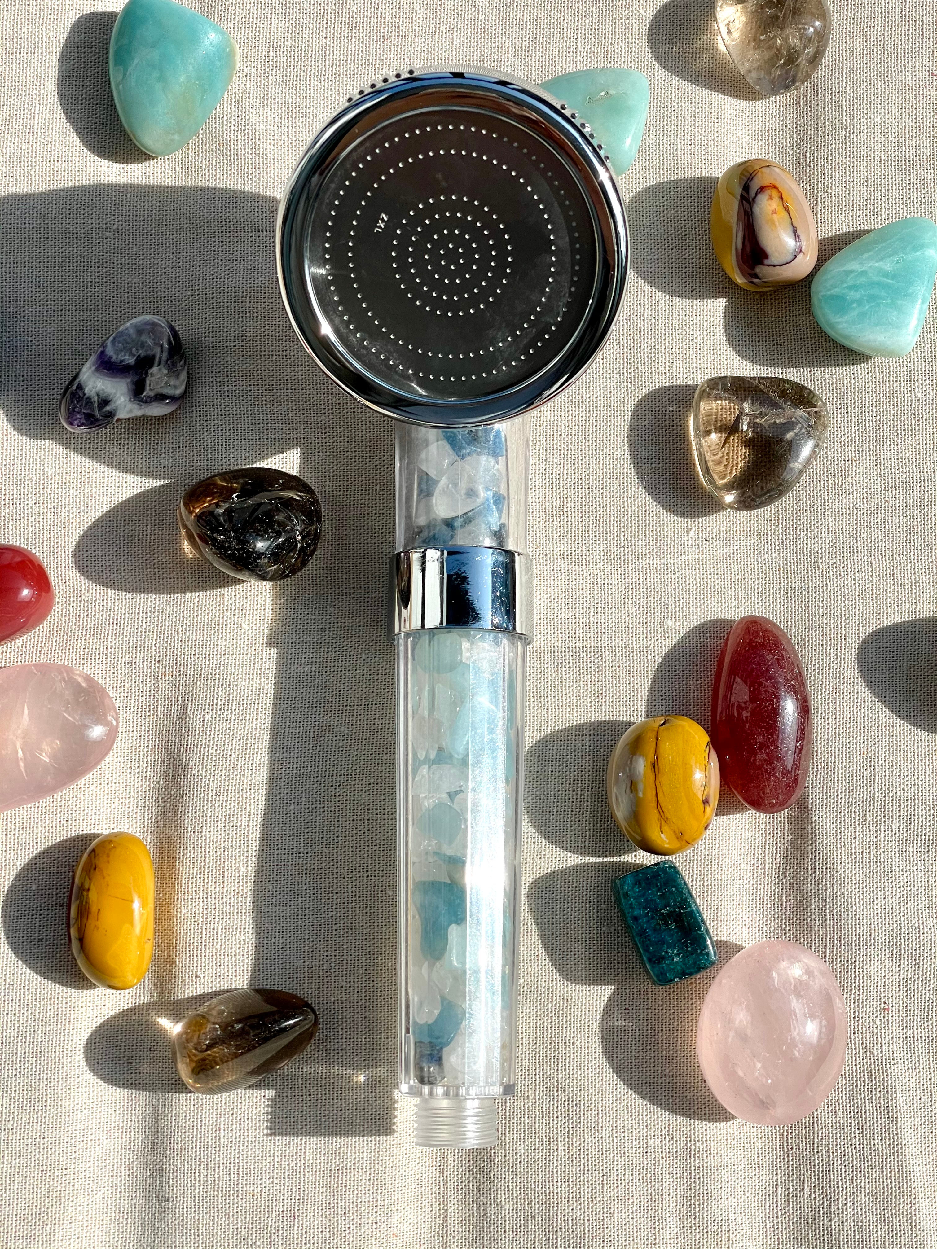 表達自己水晶花灑