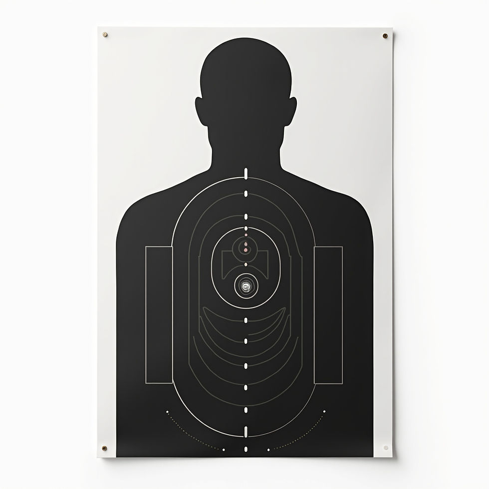Tactical Shooting Target