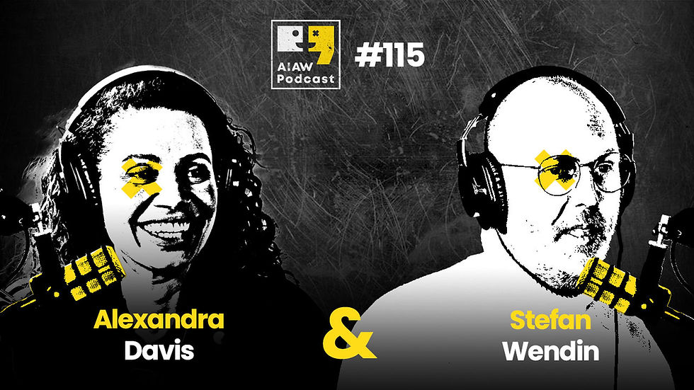 Guesting AIAW Podcast Alexandra Davis & Stefan Wendin