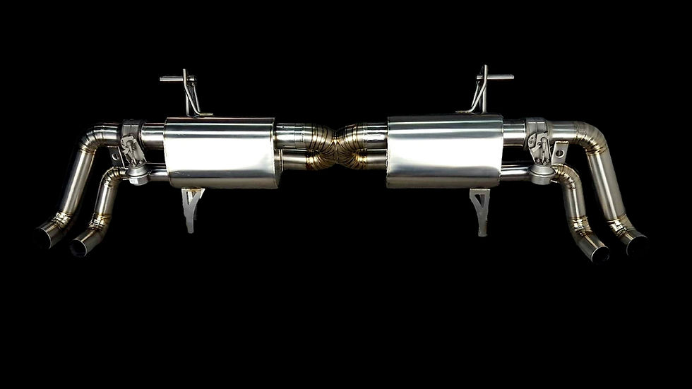 Titanium Exhaust for Audi R8 by Triton Motorsports
