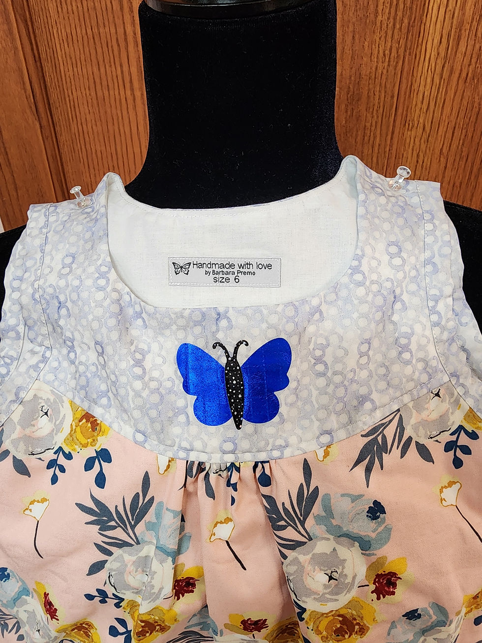 Thumbnail: Buy A Dress Give A Dress- Pink, Blue, and Yellow Floral