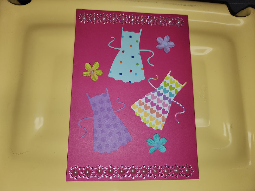 Thumbnail: Copy of Dress a Girl Greeting Cards- Set 2