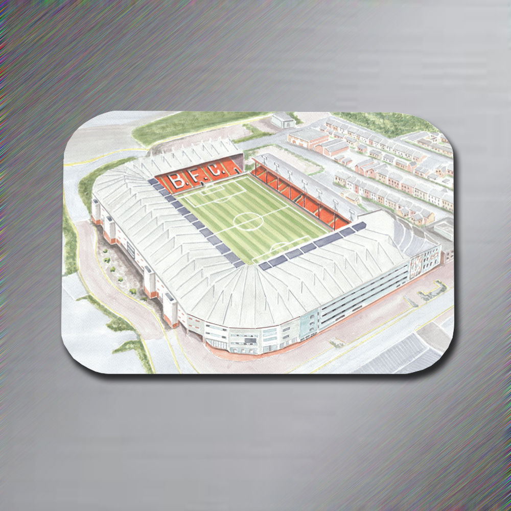 Blackpool Football Club - Bloomfield Road - Fridge Magnet
