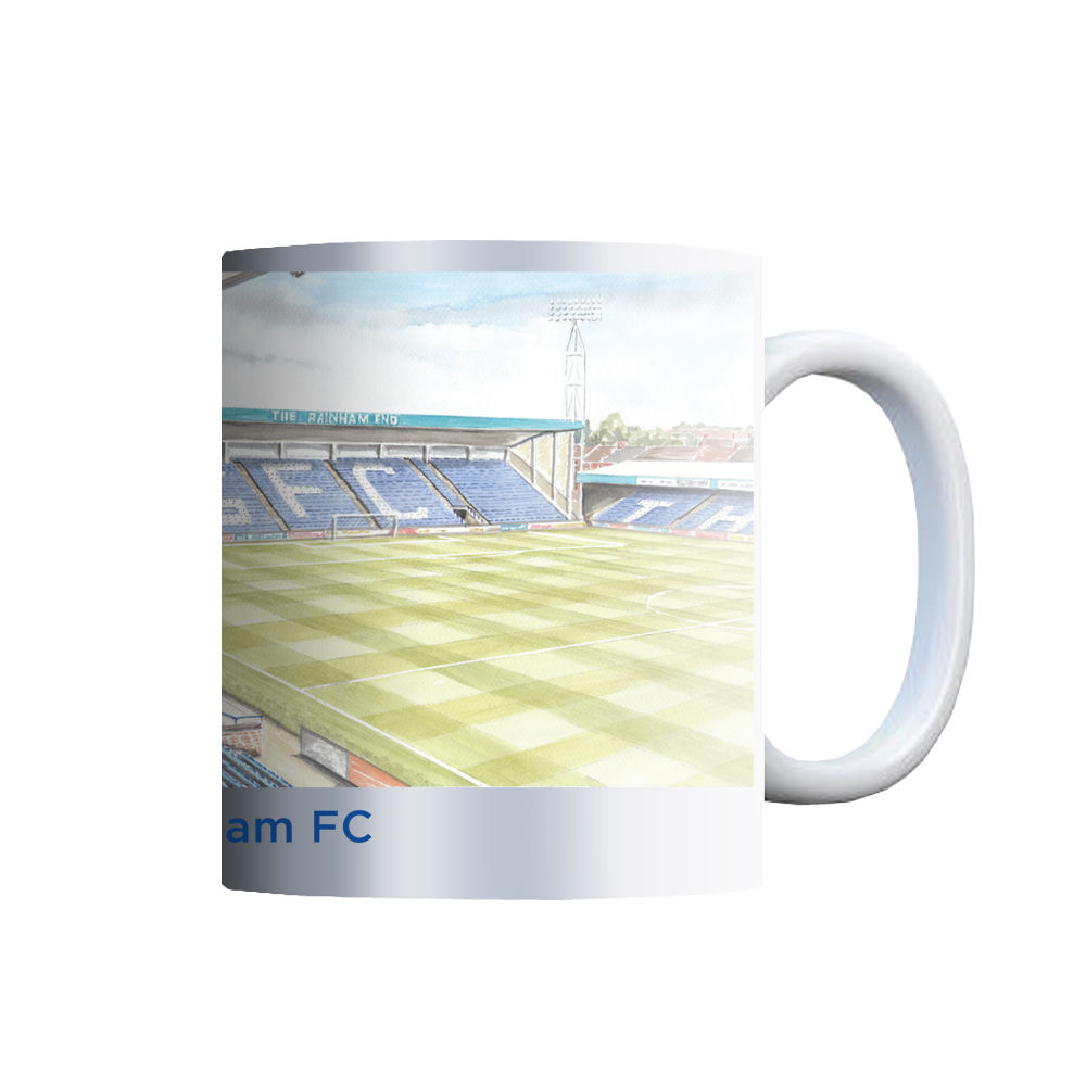 Gillingham FC, Priestfield Stadium Mug - 11oz white