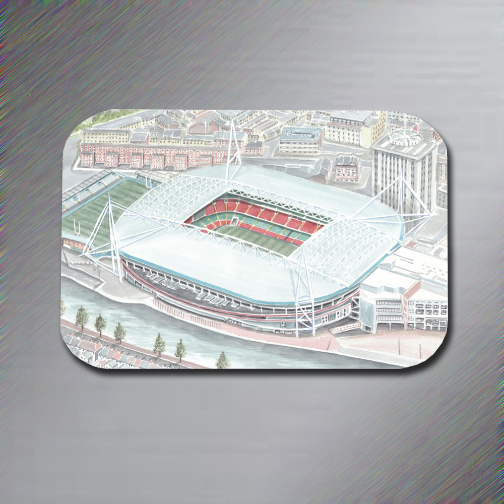 The Principality Stadium, Cardiff - Fridge Magnet