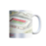 Middlesbrough, Two Stadiums Mug - 11oz white