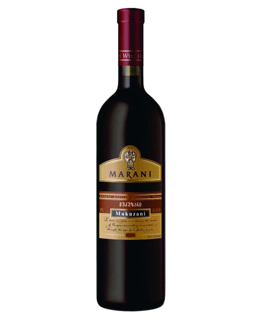 Mukuzani red Georgian wine