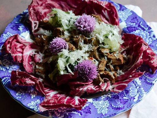 Wood Pigeon Salad