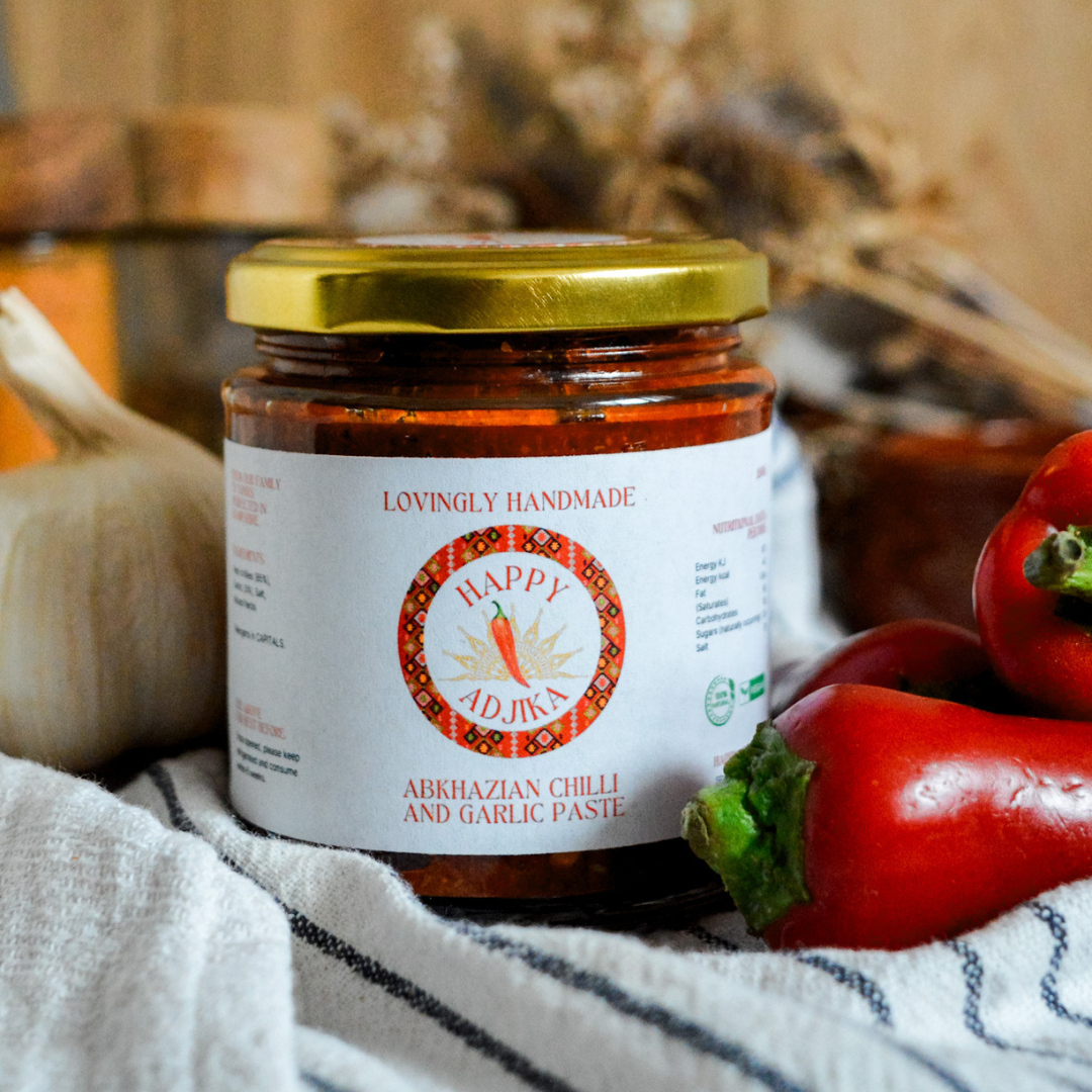 Happy Adjika Red Adjika Chilli and Garlic Paste