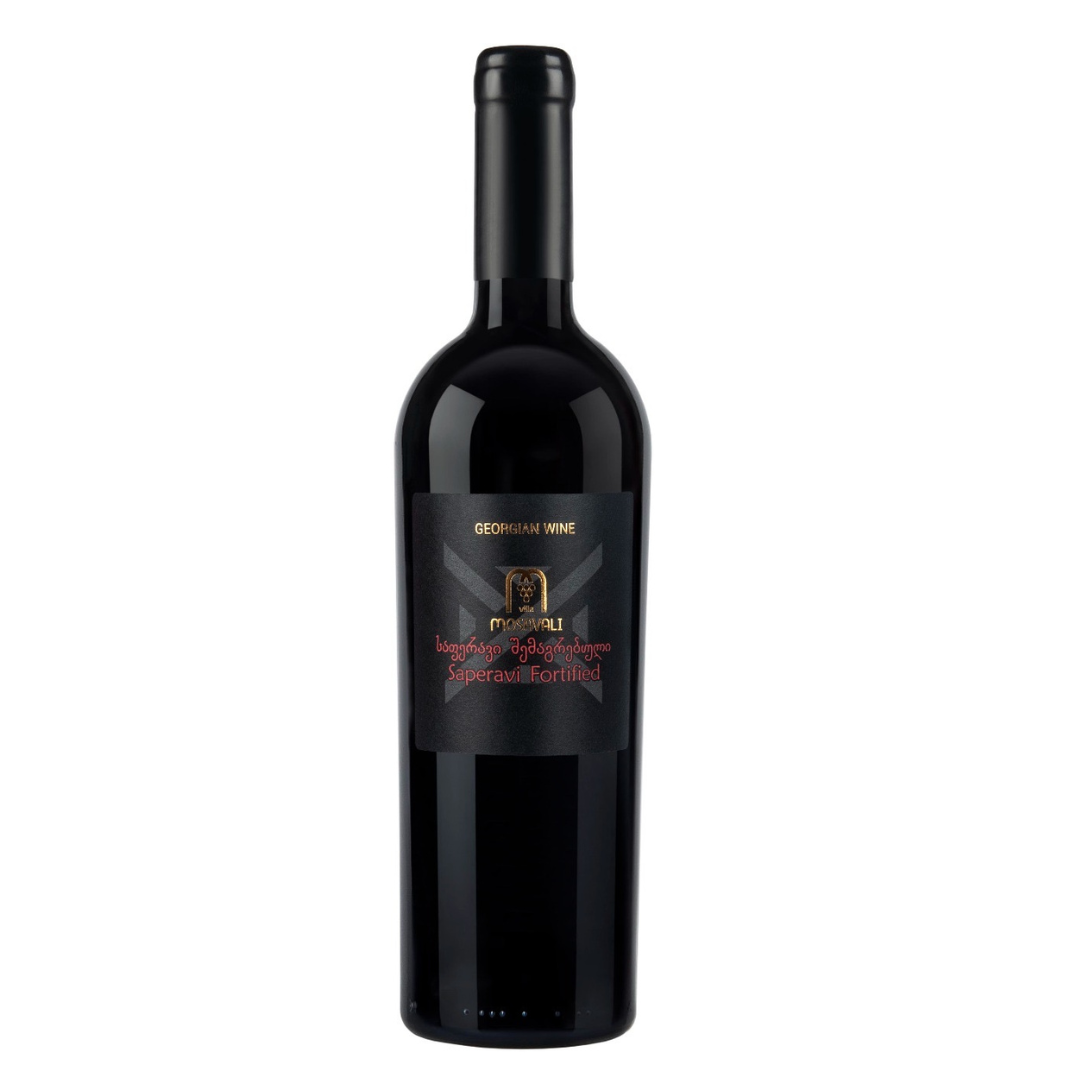 Fortified Red Georgian Wine Villa Mosavali