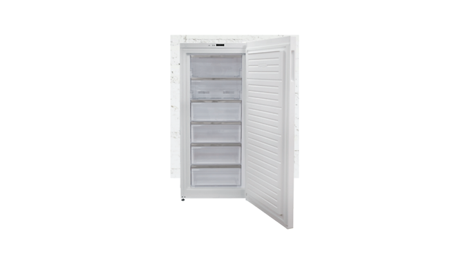 AVG FREESTANDING FREEZER T/SN 322 WHITE ALSO AVAILABE IN STAINLESS STEEL