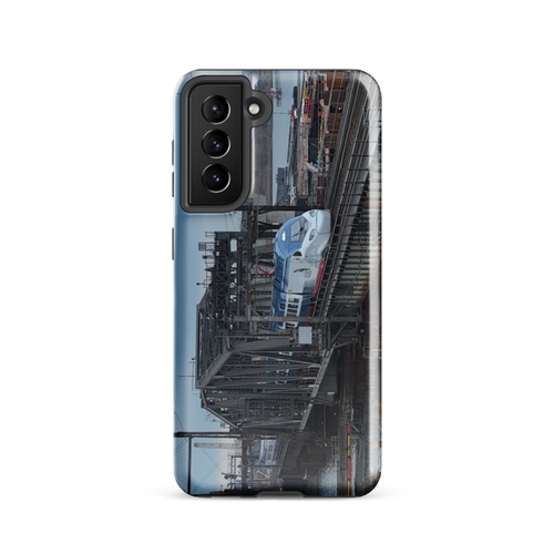 Amtrak Acela Avelia Crossing Portal Bridge Tough case for Samsung