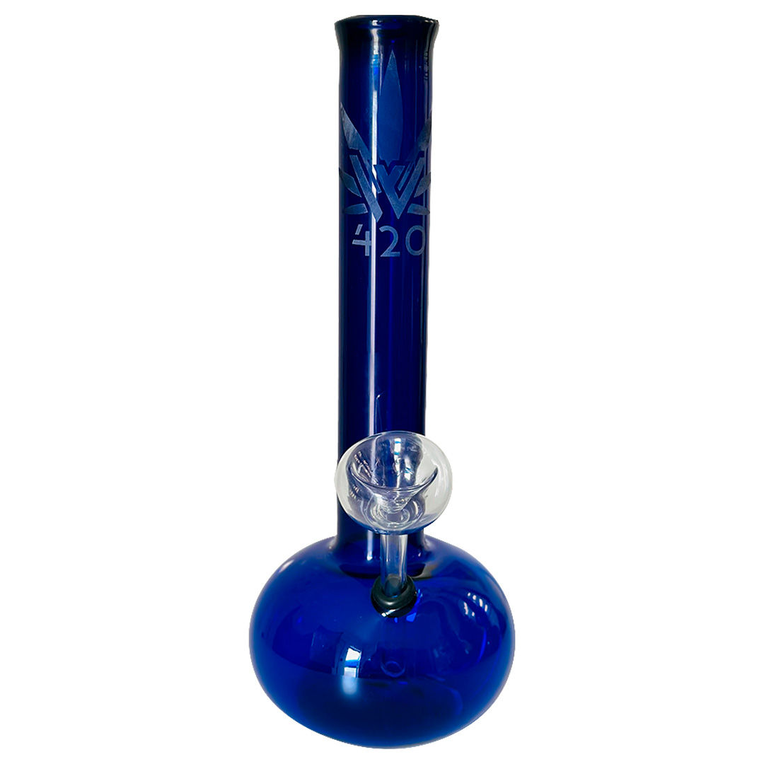 Bong Pyrex W420 Blue 13
